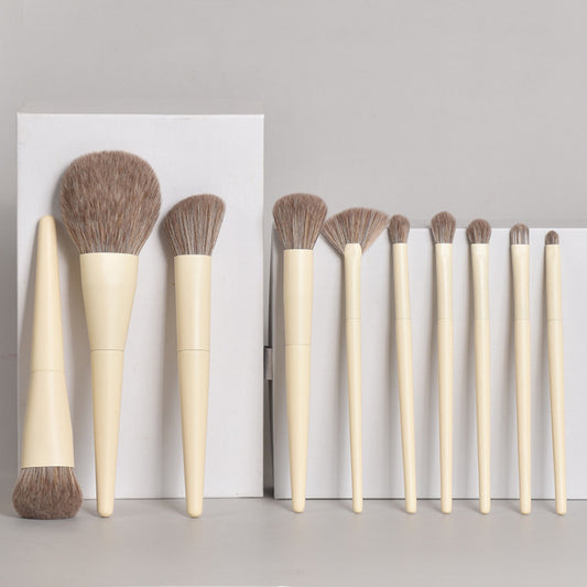 Makeup brush suit set