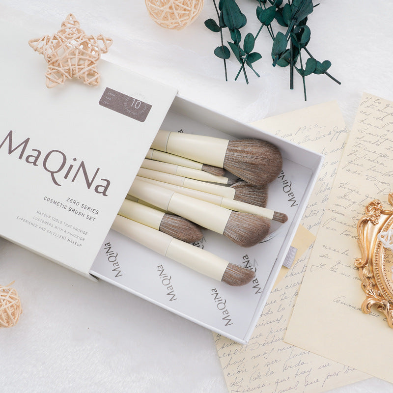 Makeup brush suit set