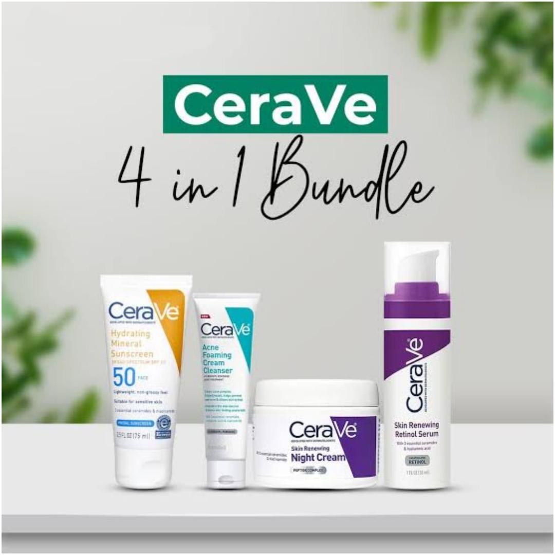 Skincare & Haircare Bundle - 4 Pcs